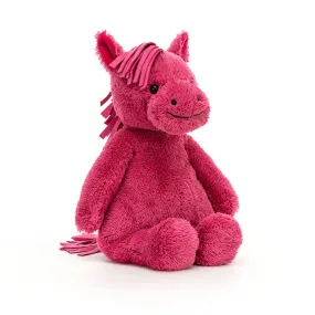 JELLYCAT - Cushy Poney - Rose Cerise - INSIDE URBAN WEAR