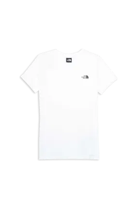 T-shirt Blanc The North Face - Femme | Citadium