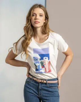 T-shirt Boris blanc 