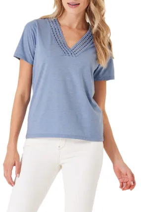 Tee-shirt GARCIA BASIQUE Bleu